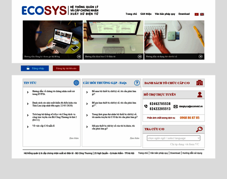 Ecosys.gov.vn thumbnail