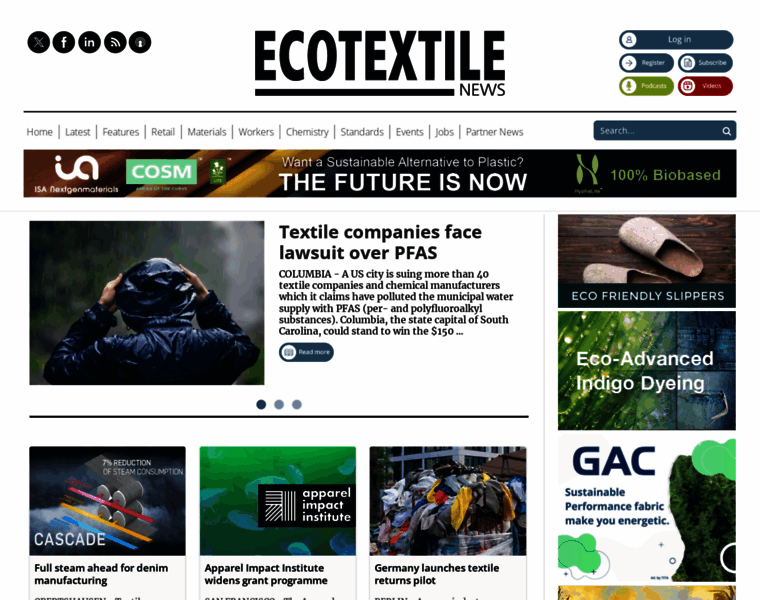 Ecotextile.com thumbnail