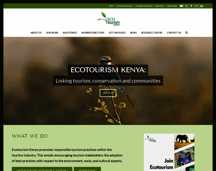 Ecotourismkenya.org thumbnail