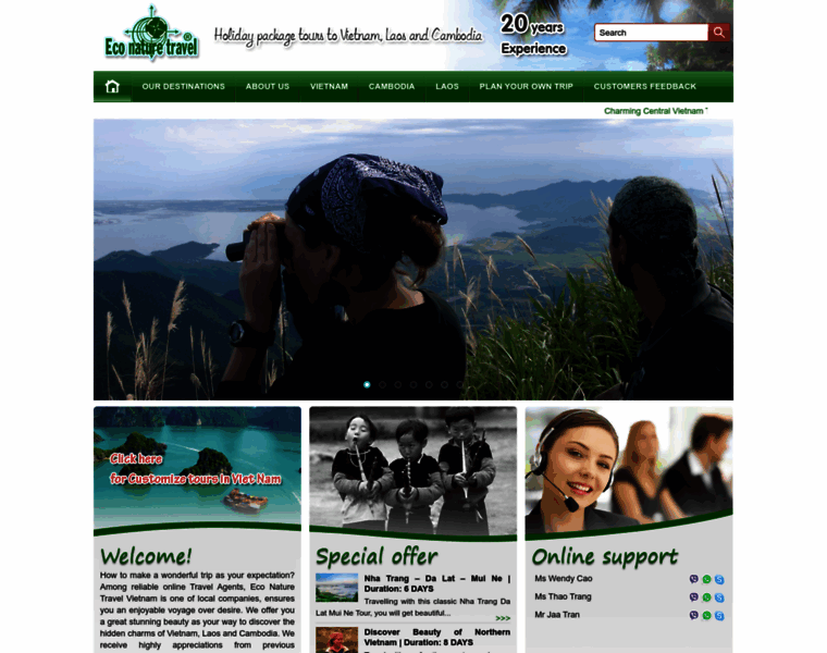 Ecotravelvietnam.com thumbnail