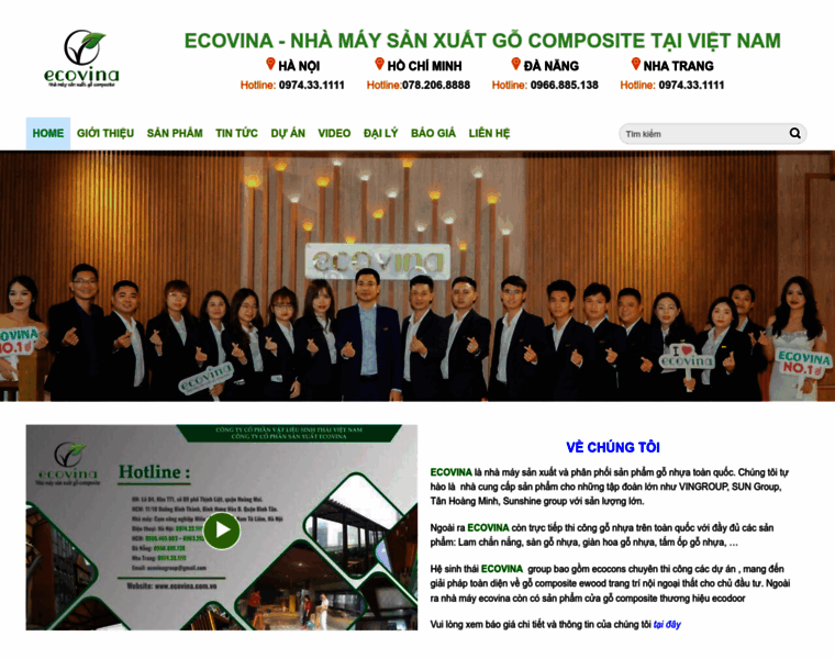 Ecovina.com.vn thumbnail