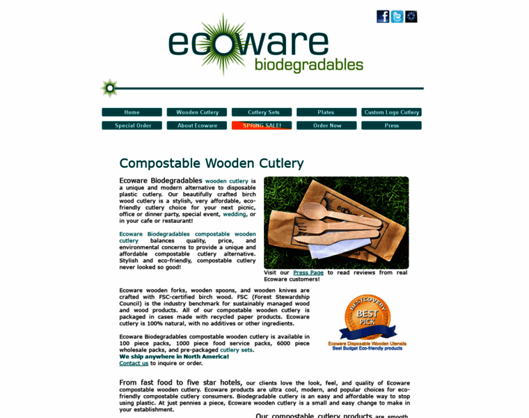 Ecowareproducts.com thumbnail