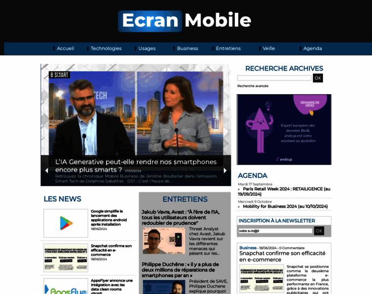 Ecranmobile.fr thumbnail