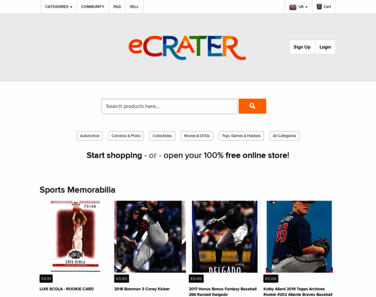 Ecrater.co.uk thumbnail Ecrater.co.uk thumbnail