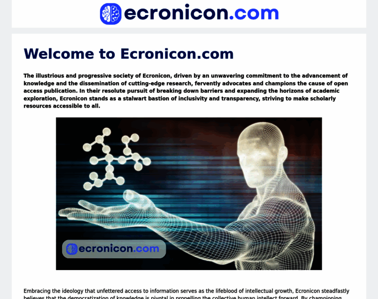 Ecronicon.com thumbnail