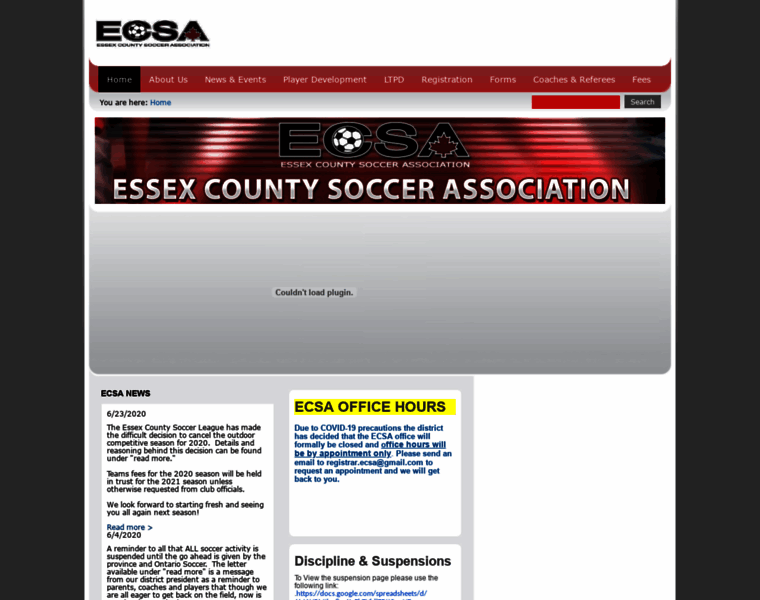 Ecsa.ca thumbnail