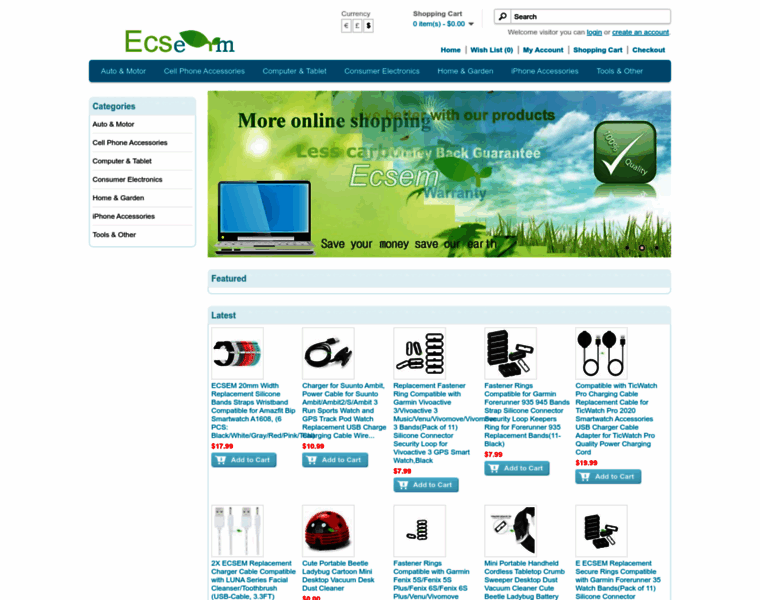 Ecsem.com thumbnail