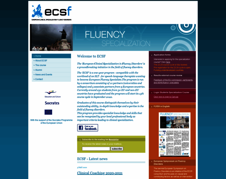 Ecsf.eu thumbnail