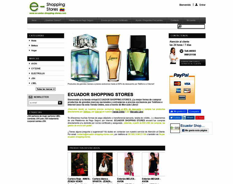 Ecuador-shopping-stores.com thumbnail