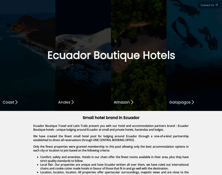 Ecuadorboutiquehotels.com thumbnail