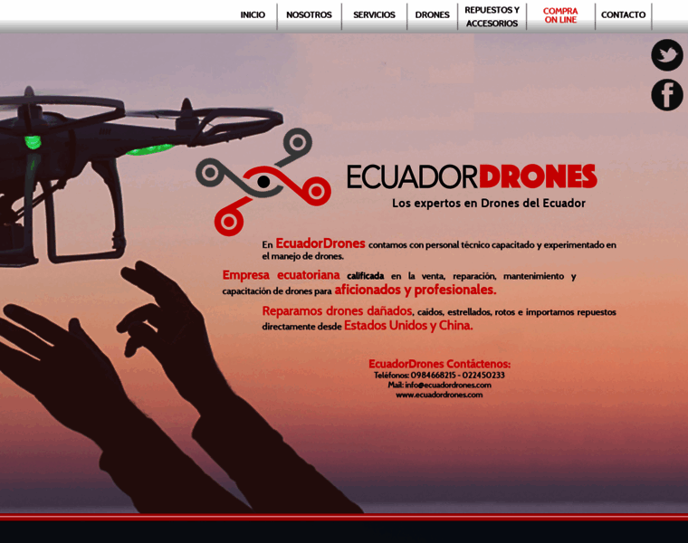 Ecuadordrones.com thumbnail