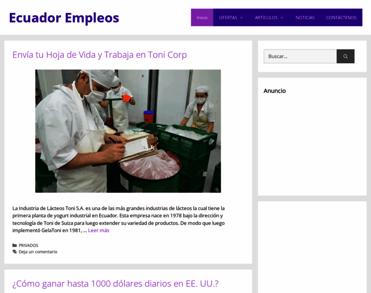 Ecuadorempleos.org thumbnail
