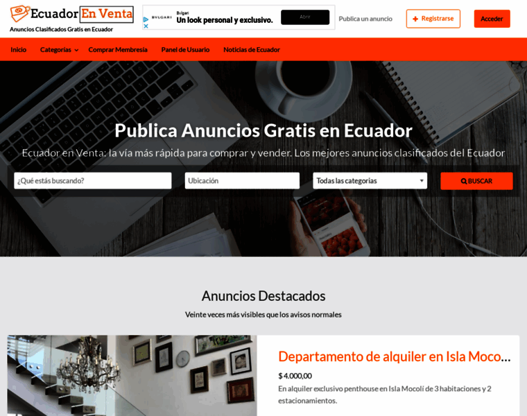 Ecuadorenventa.net thumbnail