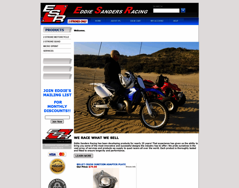 Eddie-sanders-racing.com thumbnail