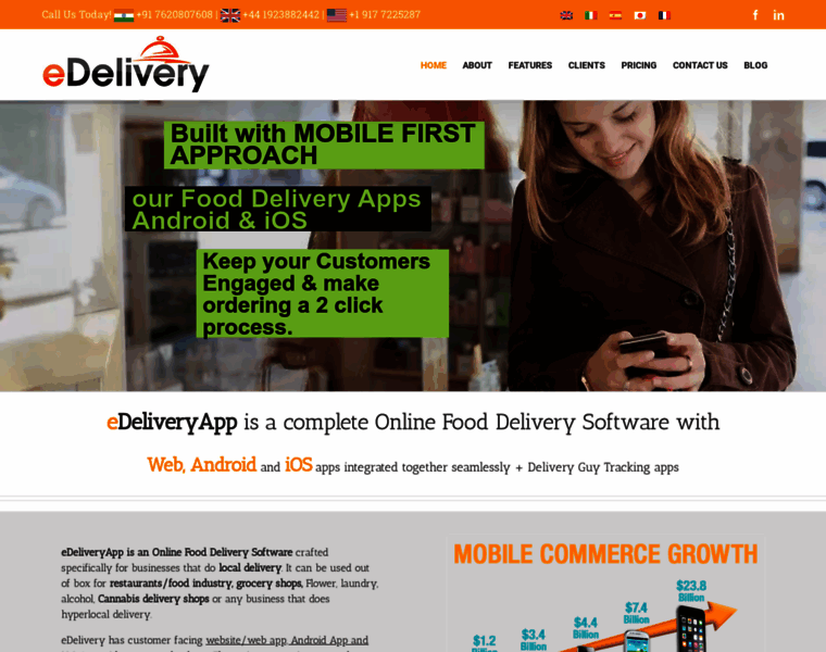 Edeliveryapp.com thumbnail