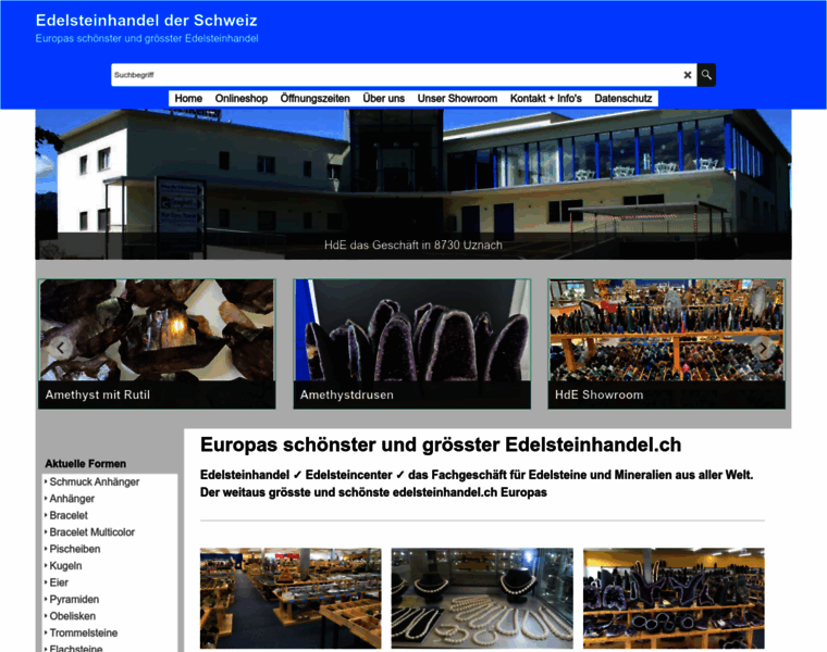 Edelsteinhandel.ch thumbnail