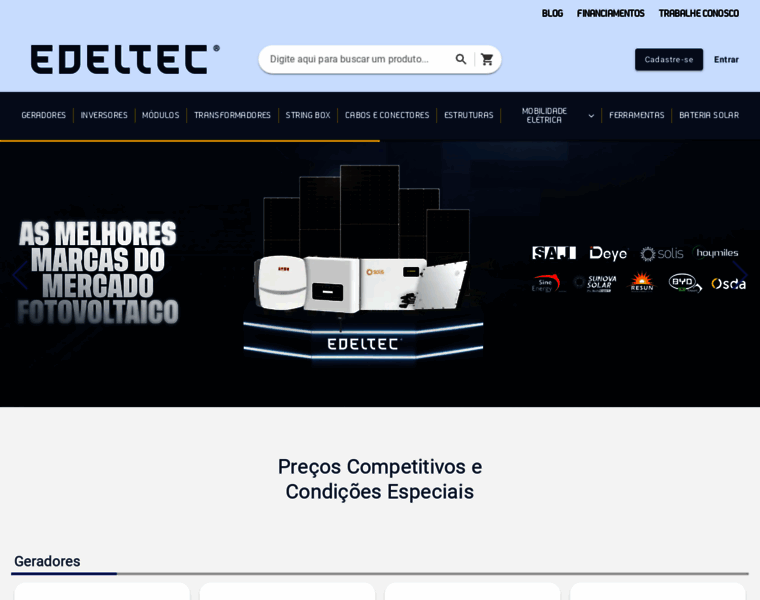 Edeltec.com.br thumbnail