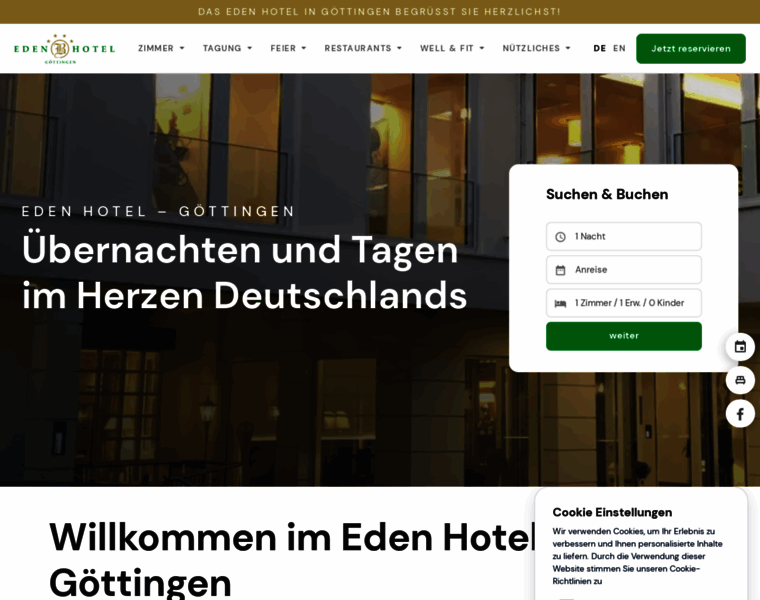 Eden-hotel.de thumbnail