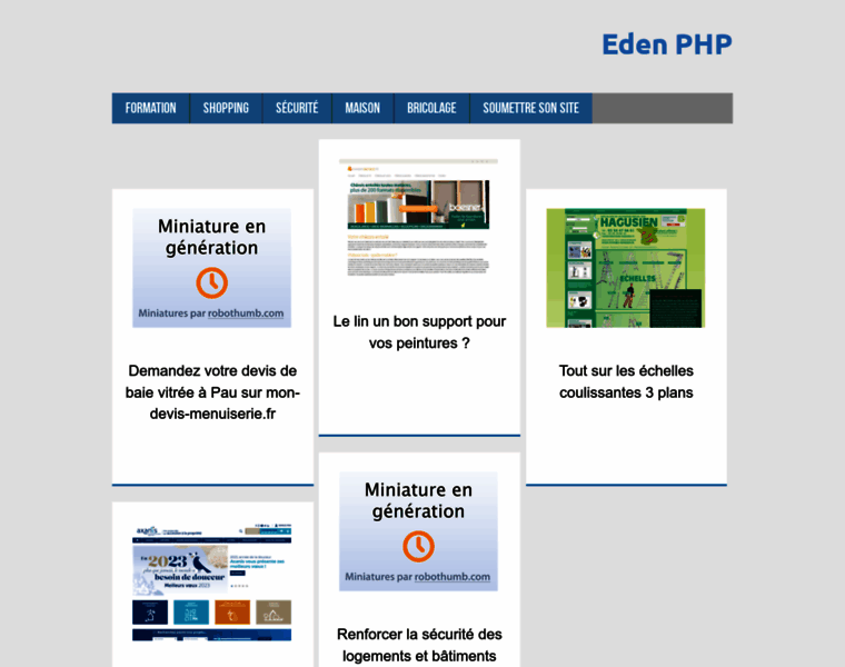 Eden-php.com thumbnail