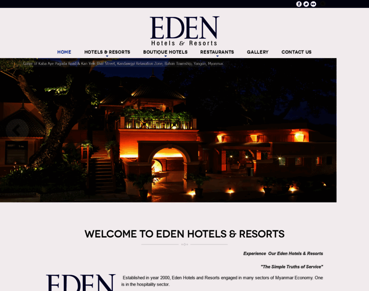 Edenhotelsandresorts.com thumbnail