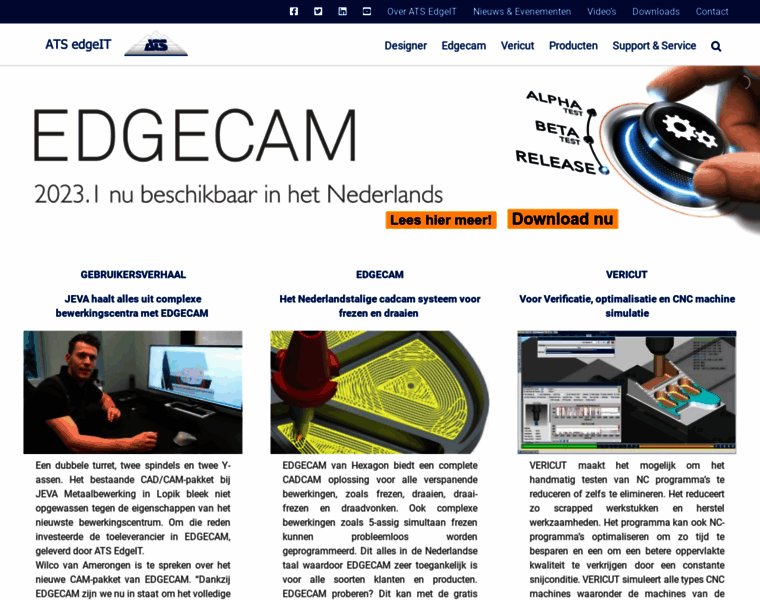 Edgecam.nl thumbnail