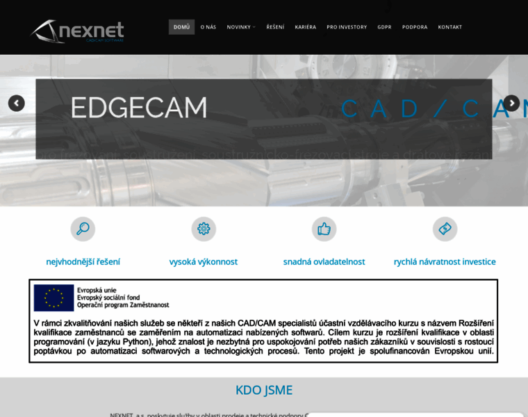 Edgecam.sk thumbnail