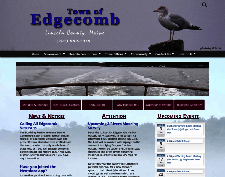 Edgecomb.org thumbnail