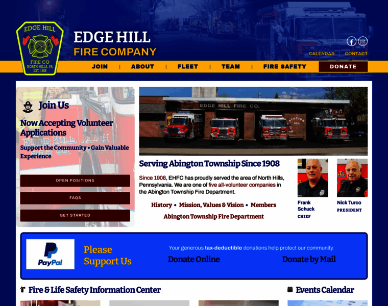 Edgehillfirecompany.com thumbnail