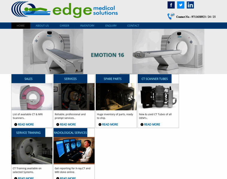 Edgemedicalsolutions.in thumbnail