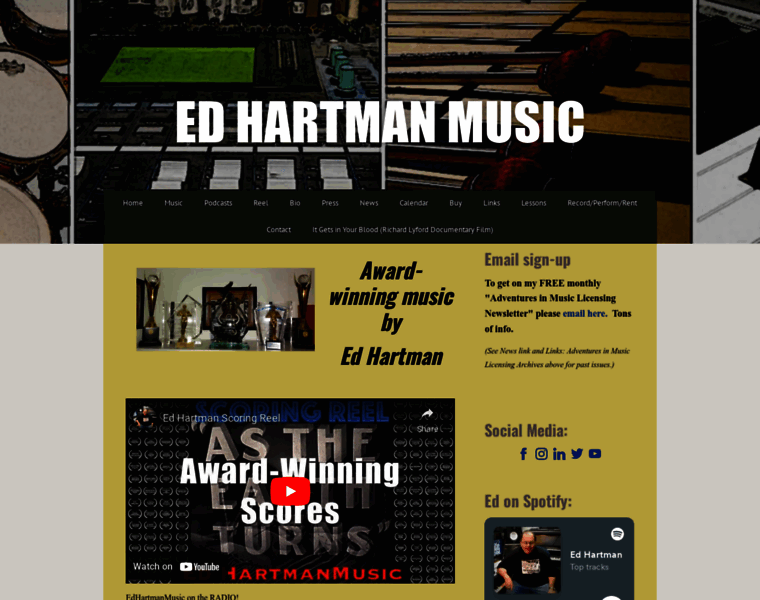 Edhartmanmusic.com thumbnail