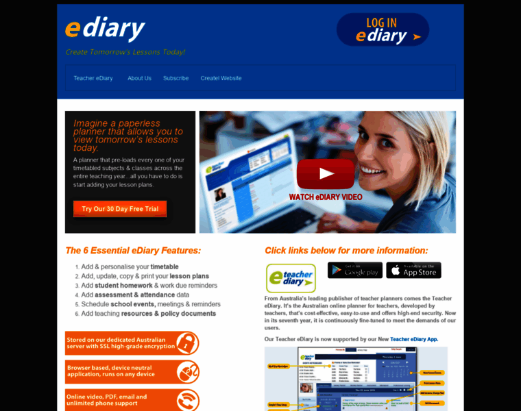 Ediaryschool.com.au thumbnail