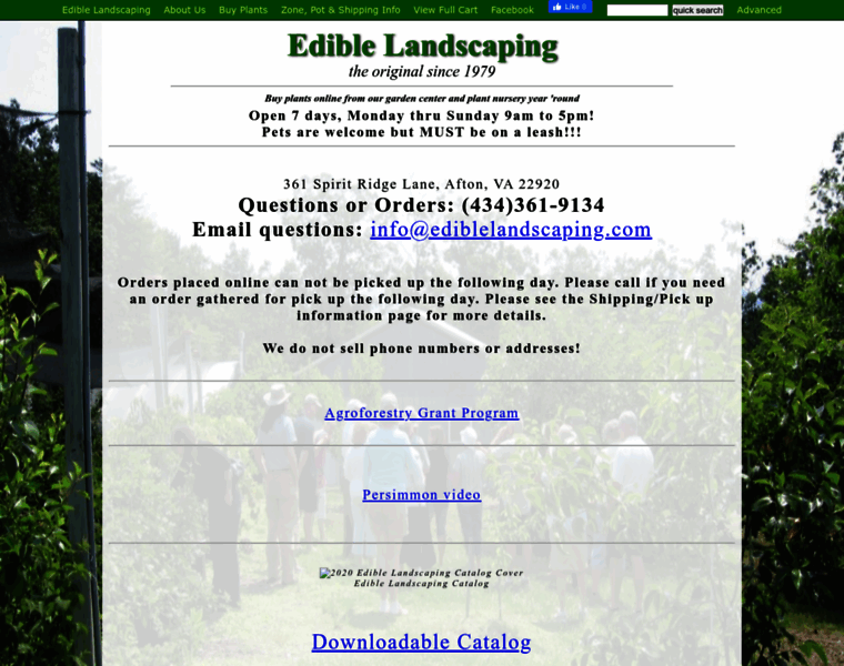 Ediblelandscapingnursery.com thumbnail