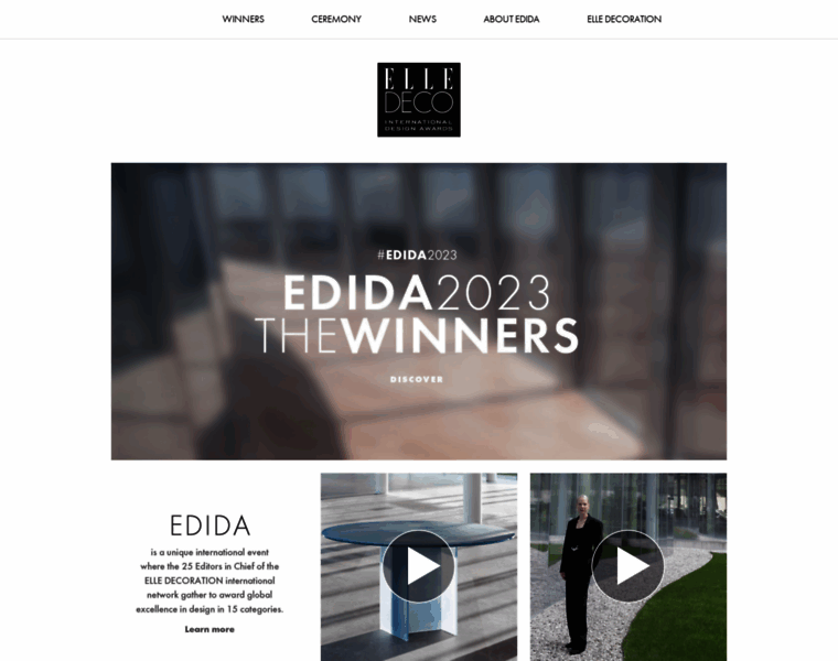 Edida-awards.com thumbnail