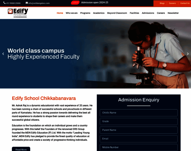 Edifyschoolchikkabanavara.com thumbnail