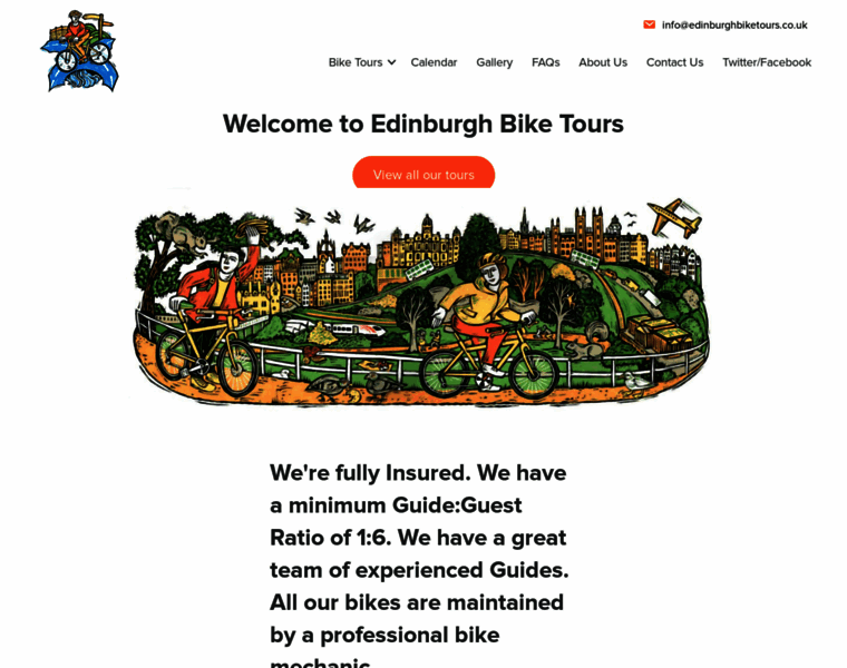 Edinburghbiketours.co.uk thumbnail