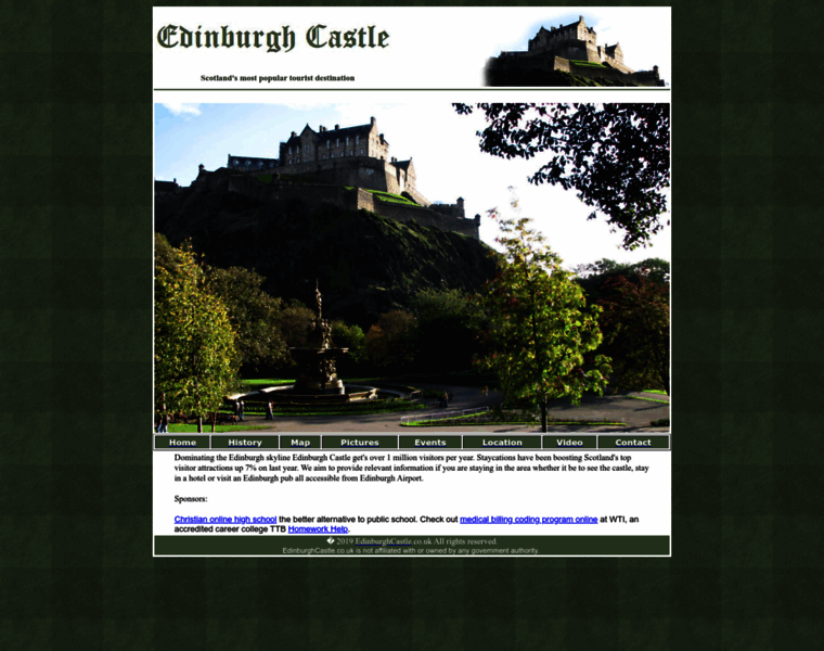 Edinburghcastle.co.uk thumbnail