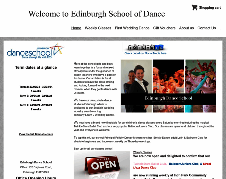 Edinburghdance.com thumbnail