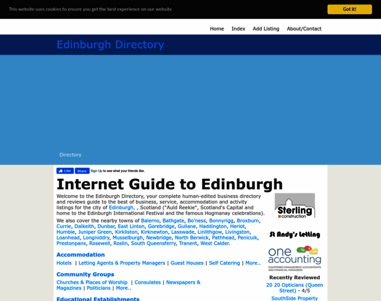 Edinburghdirectory.info thumbnail