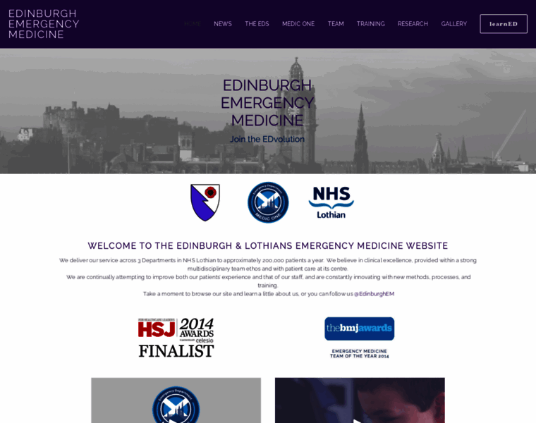 Edinburghemergencymedicine.com thumbnail