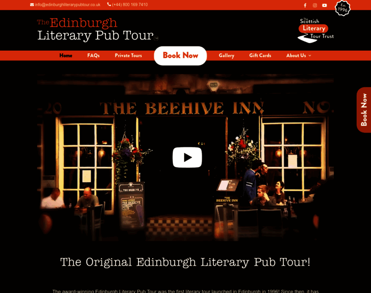 Edinburghliterarypubtour.co.uk thumbnail