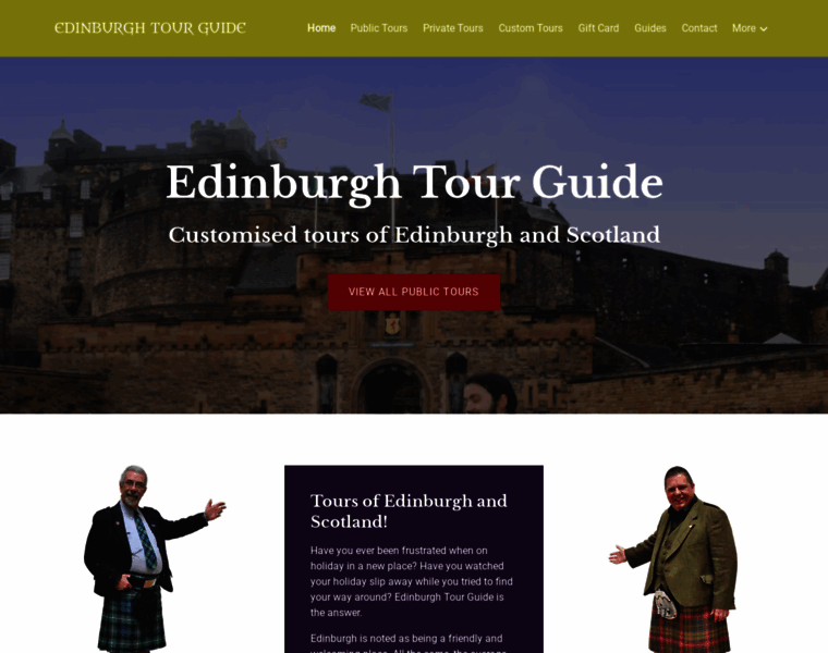 Edinburghtourguide.com thumbnail