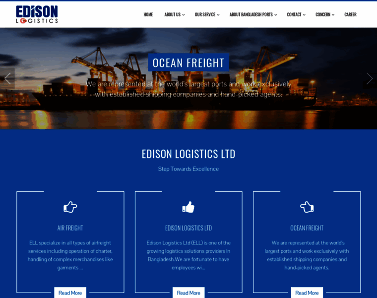 Edison-logistics.com thumbnail