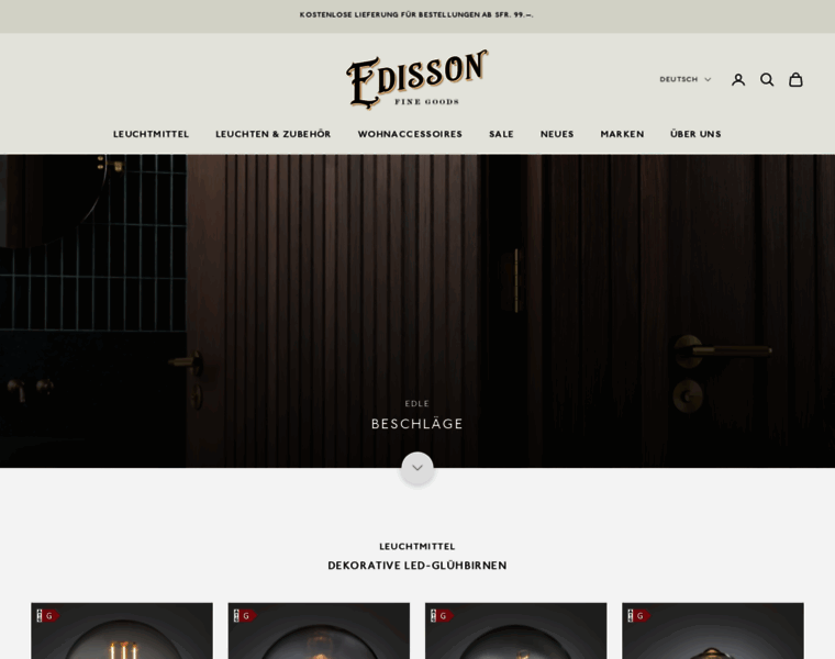 Edisson.ch thumbnail
