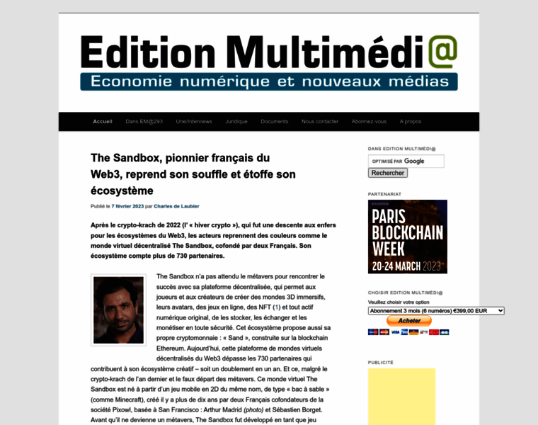 Editionmultimedia.fr thumbnail