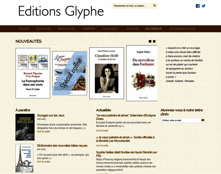 Editions-glyphe.com thumbnail