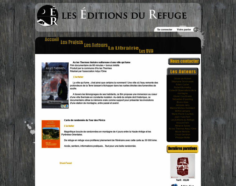 Editions-refuge.com thumbnail