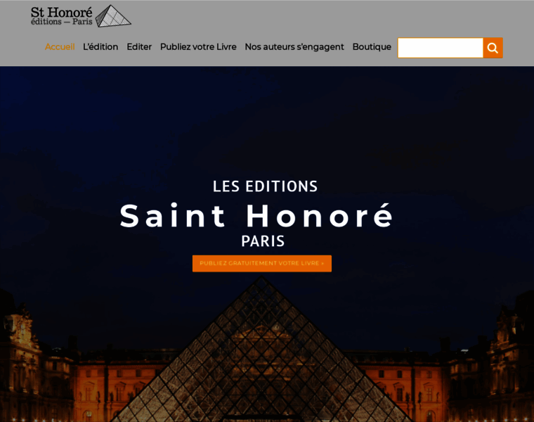 Editions-saint-honore.com thumbnail