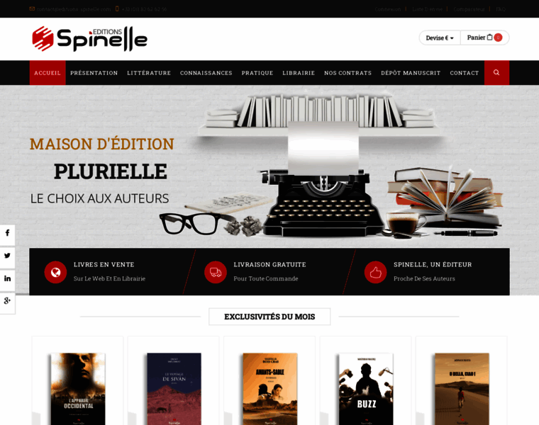 Editions-spinelle.com thumbnail