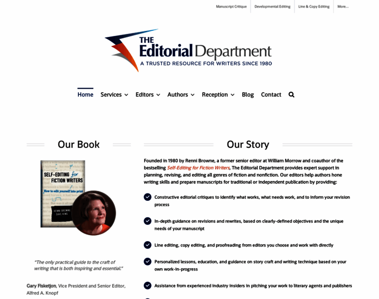 Editorialdepartment.com thumbnail