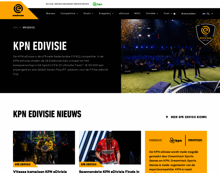 Edivisie.nl thumbnail